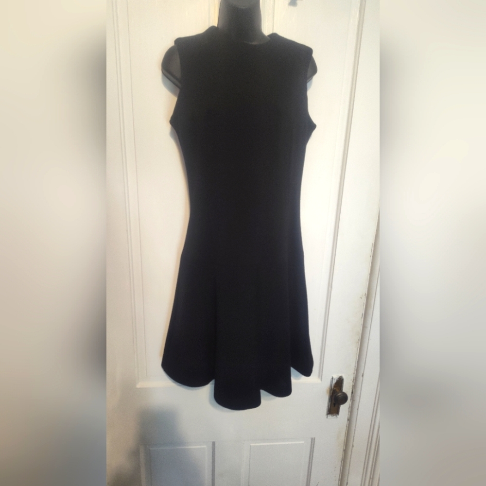 Young Naturals By Barnesville USA Fitted, Flippy, 100% Wool Short Dress